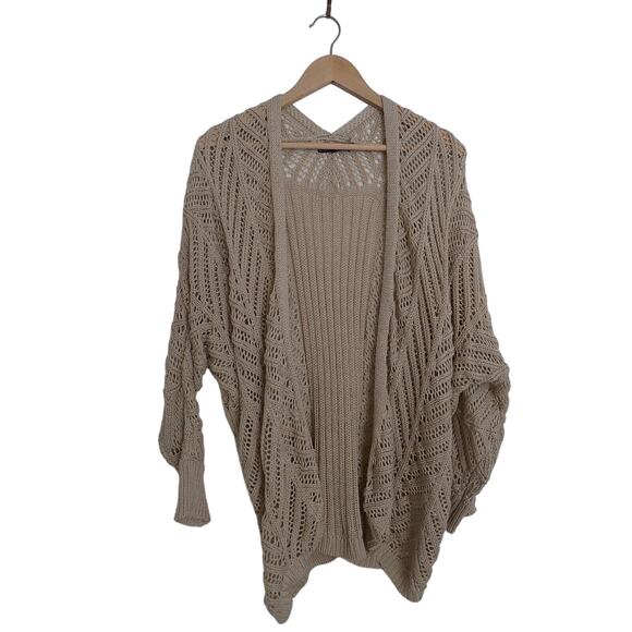 Dolce Cabo open front cardigan sweater boho size Medium - Picture 4 of 8